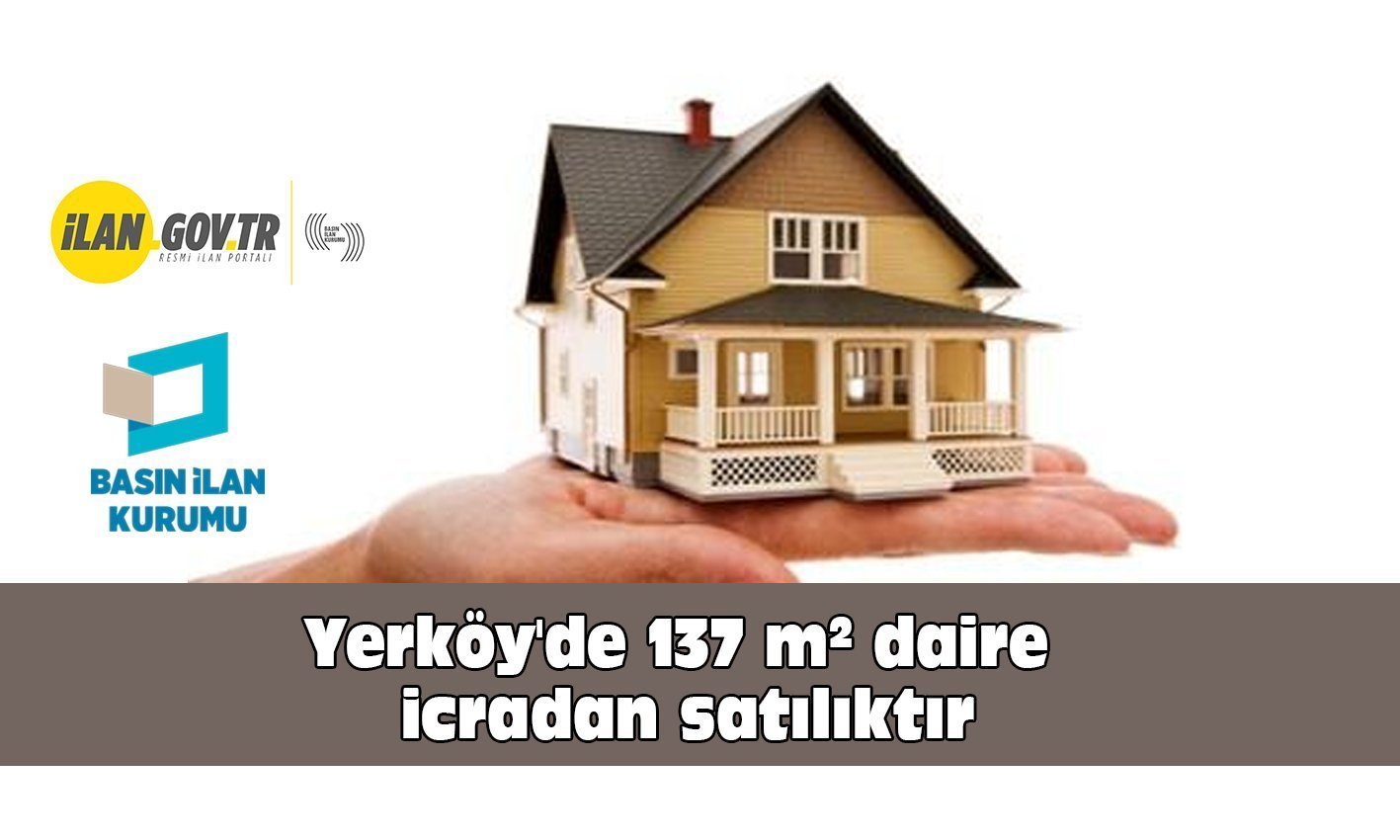 Yerköy’de 137 m² daire icradan satılıktır