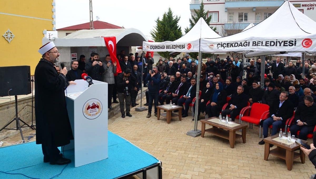 Hacı Adem Bircan Camii dualarla açıldı