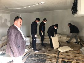 Yerköy’de Halk Sağlığını Tehdit Eden 3 ton peynir ve 5 yüz kilo yağ imha edildi