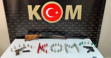 Ruhsatsız silah operasyonu : 1 kişi gözaltına alındı