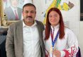 Başkan Hakanoğlu’ndan, Çiçekdağı Belediyesi Milli Sporcusu Yoncagül’e tebrik