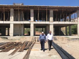 Yerköy’de 8 derslikli anaokulu inşaatı devam ediyor