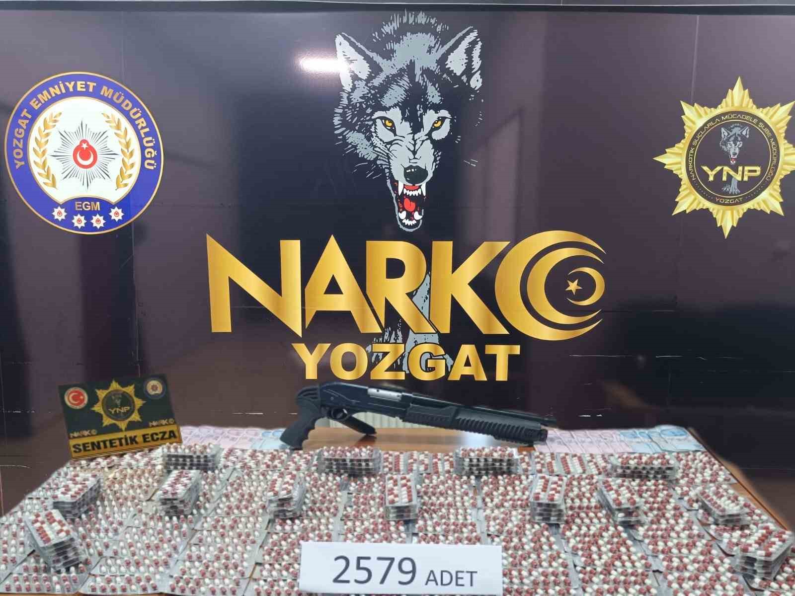 Yozgat’ta uyuşturucu satıcılarına yönelik