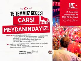 Başkan Hasan Hakanoğlu’ndan 15 Temmuz daveti