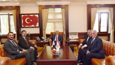 Çiçekdağı Belediye Başkanı Hasan Hakanoğlu, Yerköy Cumhuriyet Başsavcısı Barış Çetin,