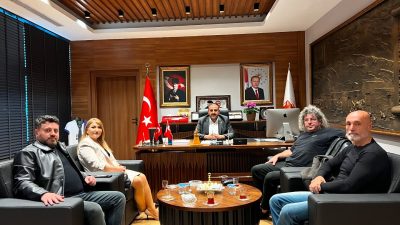 Başkan Hakanoğlu, Film Ekibini Ağırladı: Kırşehir'de heyecan verici bir sinema