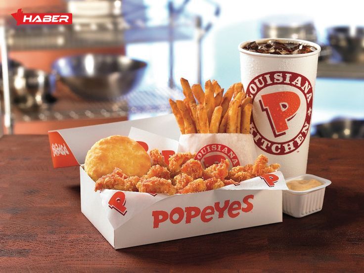 Popeyes, lezzetli ürünleriyle dünya