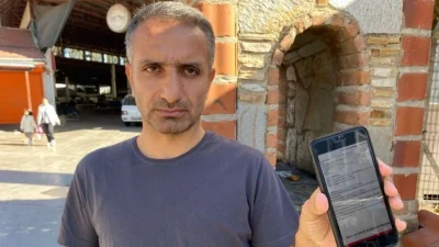 İzmir’in Menderes ilçesinde yaşayan temizlik işçisi, fatura ödemek için mobil