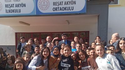 Yerköy İlçe Kaymakamı Sayım Muharrem Coşgun ve İlçe Milli Eğitim