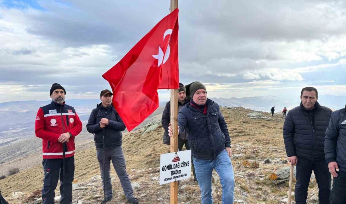 Kırşehir’de, Türkiye Dağcılık Federasyonu