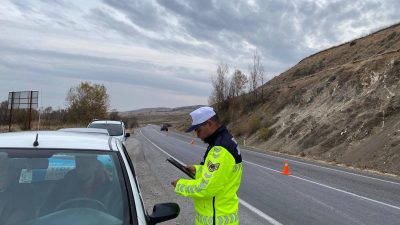 Yozgat İl Jandarma Komutanlığı Trafik Jandarması ekipleri, 10 Kasım 2024
