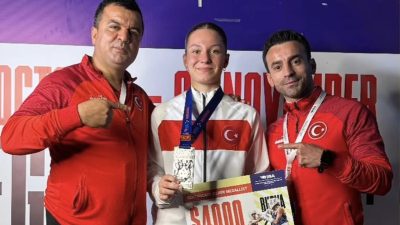 Çiçekdağı Belediye Spor Kulübü boks sporcusu Yoncagül Yılmaz Gençler Dünya