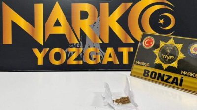 Yozgat İl Jandarma Komutanlığı’na bağlı Narkotik Suçlarla Mücadele Şube Müdürlüğü