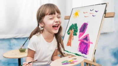 Yerköy İlçe Gençlik Spor Müdürlüğü tarafından düzenlenen çocuklar için resim