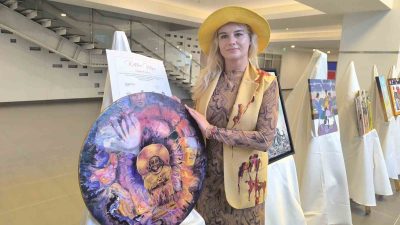 Cumhuriyetin 101. yıl etkinlikleri çerçevesinde ’Hitit’ temalı sanat sergisi açılışında