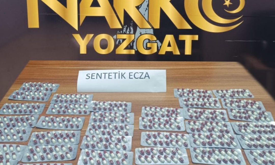 Yerköy’de Uyuşturucu Operasyonu: 532 Sentetik Hap Ele Geçirildi