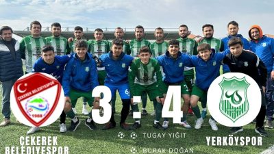 Yerköy Spor, Çekerek deplasmanında unutulmaz bir geri dönüşe imza attı.