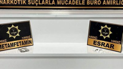 Yozgat’ta Narkotik Suçlarla Mücadele Şube Müdürlüğü ekipleri, uyuşturucu ile mücadele