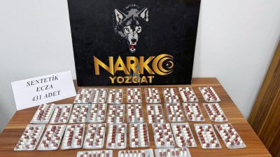 Yozgat İl Emniyet Müdürlüğü Narkotik Suçlarla Mücadele Şube Müdürlüğü ekipleri,