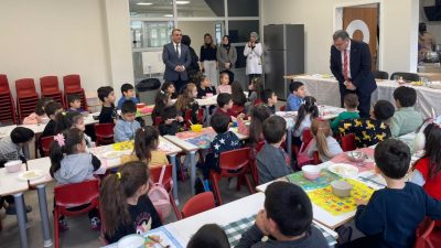 Havaların soğumasıyla birlikte yöresel tatlarımızdan biri olan Arabaşı, Mevlana Anaokulu