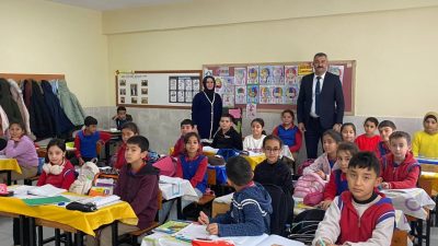 Çiçekdağı İlçe Milli Eğitim Müdürü Abdulkadir SAĞLAM Cumhuriyet ilkokulunda yürütülen
