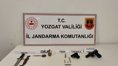 Yozgat İl Jandarma Komutanlığı ekipleri, Akdağmadeni ilçesinde düzenledikleri operasyonda tarihi