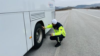 Yozgat İl Jandarma Komutanlığı Trafik Jandarması, 01 Aralık 2024 tarihinde,