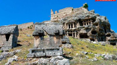 Muğla’nın Seydikemer ilçesinde yer alan Tlos Antik Kenti, Likya uygarlığının