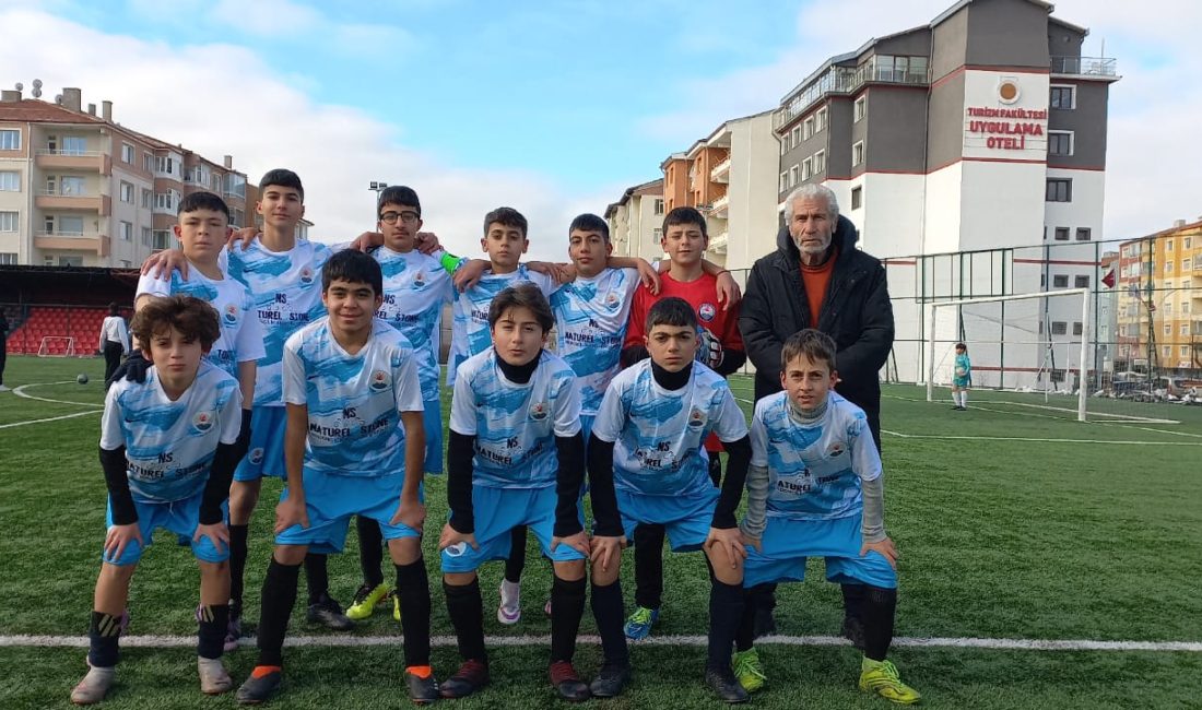 U14 ligine şampiyonluk parolasıyla