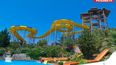 Türkiye’nin en büyük su parklarından biri olan Adaland Aquapark, Aydın’ın