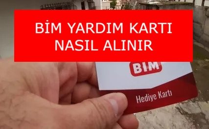 BİM Yardım Kartı, ihtiyaç