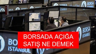 Borsada yatırım yapanlar için kullanılan stratejilerden biri olan açığa satış,