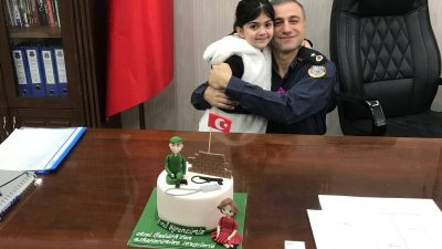 Yozgat’ın Sorgun ilçesinde bulunan Yeşilyurt Anaokulu öğrencileri, Sorgun İlçe Jandarma