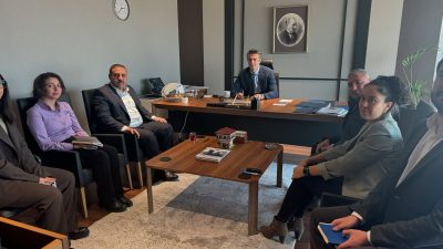 Çiçekdağı Belediye Başkanı Hasan Hakanoğlu, İller Bankası Uluslararası İlişkiler Daire