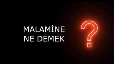 Kürtçe kökenli bir ifade olan "malamıne," özellikle bazı yörelerde sıkça