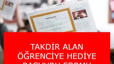 Eğitimde başarıyı teşvike önem veren devlet programları, takdir veya teşekkür