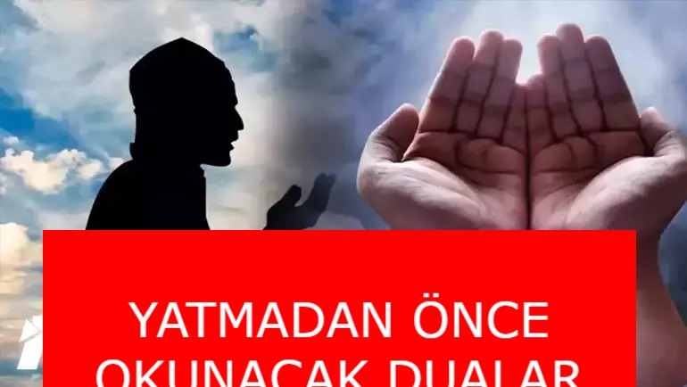Yatmadan önce dua etmek