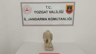 Yozgat’ın Sarıkaya ilçesinde gerçekleştirilen iki ayrı operasyonda tarihi eser ve