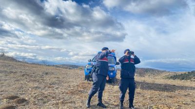 Yozgat İl Jandarma Komutanlığı’na bağlı Aydıncık İlçe Jandarma Komutanlığı ekipleri,
