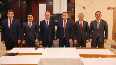Bayburt Valisi Mustafa Eldivan, Vali Yardımcıları ve Kaymakamlarla bir araya