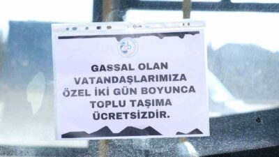 Gassallar 2 Gün Toplu Taşıma Ücretsiz Sorgun Belediyesi, “Gassal” dizisinin
