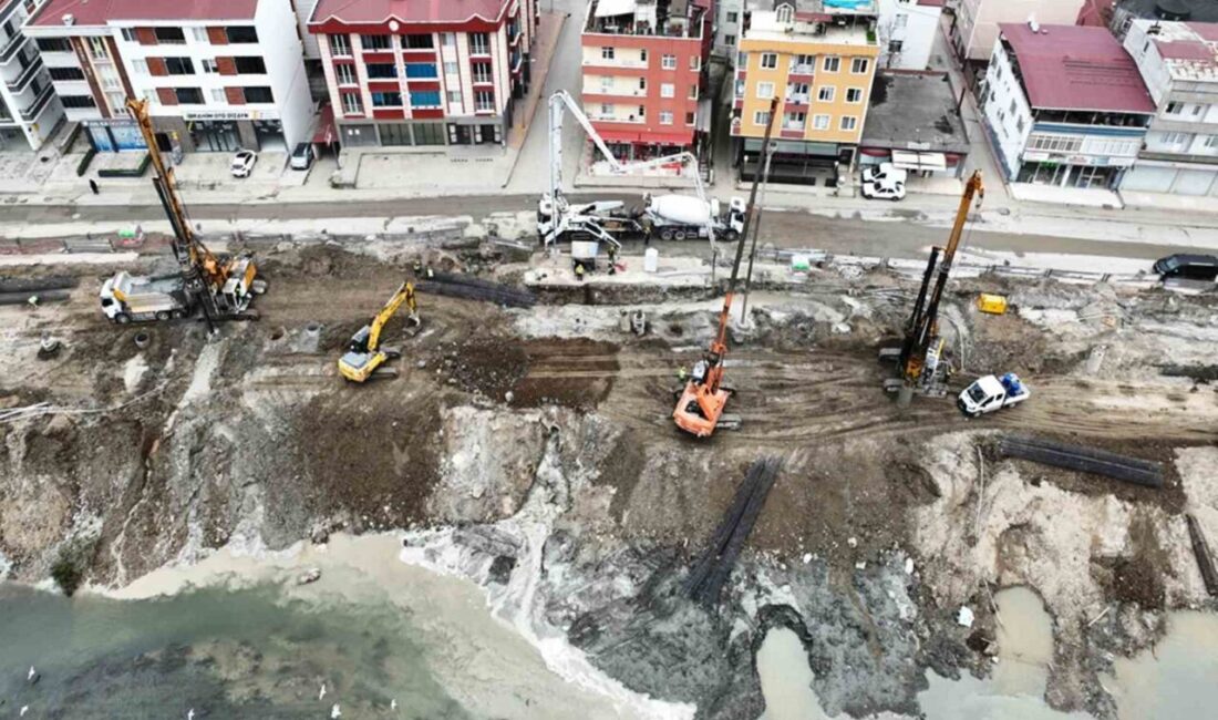 Samsun'da 3,137 milyon TL maliyetle başlatılan 'Mert Irmağı Islah Projesi'nde