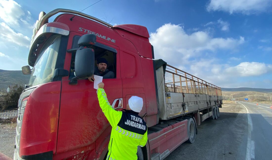 Yozgat İl Jandarma Komutanlığı Trafik Jandarması ekipleri, 27 Ocak 2025