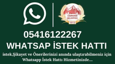 Çiçekdağı Belediye Başkanı Hasan Hakanoğlu, vatandaşların dilek, istek ve şikayetlerini