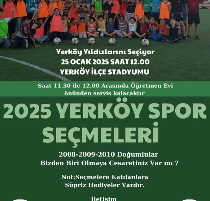 Yerköy Spor, geleceğin yıldızlarını