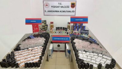 Yozgat İl Jandarma Komutanlığı, kaçak tütün ve tütün mamulleriyle ilgili