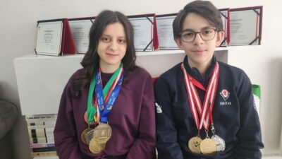 Düzceli Umut Kağan Yazgan, ablası İrem Gülce Yazgın'ın izinden giderek