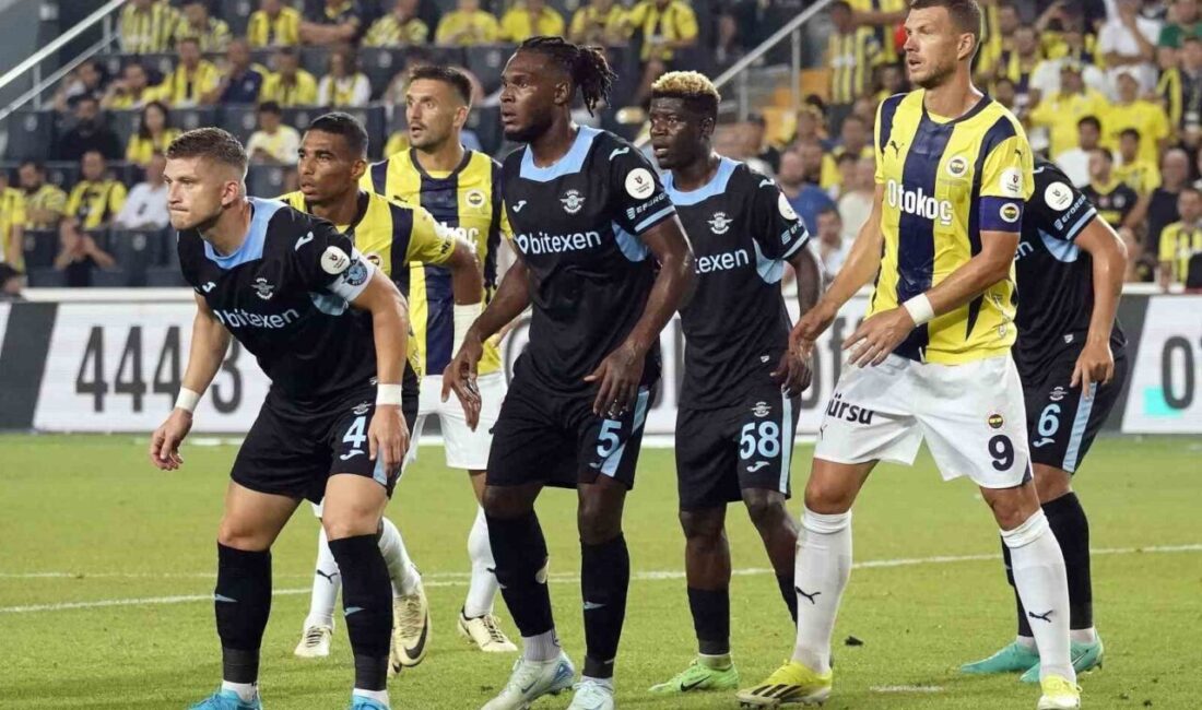 Fenerbahçe, Trendyol Süper Lig'in 20. haftasında deplasmanda Adana Demirspor ile