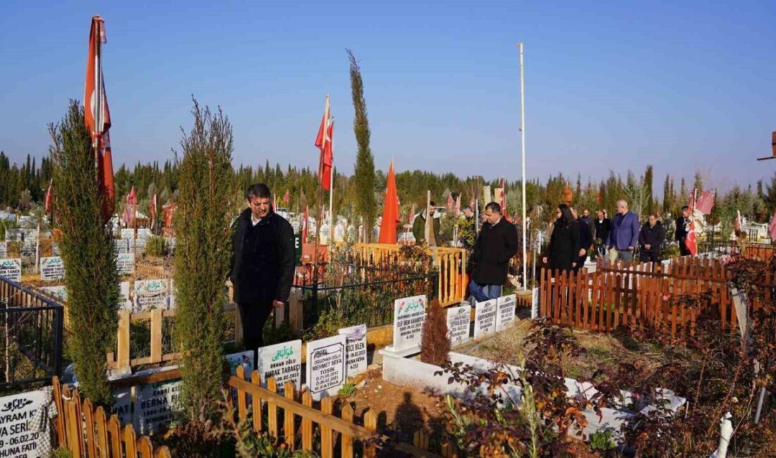 Adıyaman Belediye Başkanı Abdurrahman Tutdere'nin seçim vaadi olan deprem şehitliği