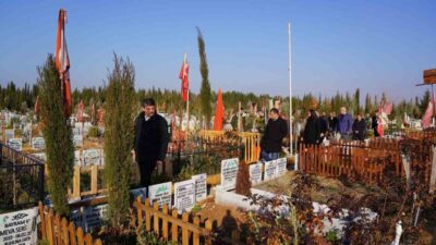 Adıyaman Belediye Başkanı Abdurrahman Tutdere'nin seçim vaadi olan deprem şehitliği